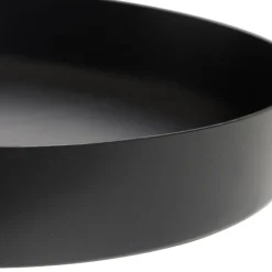 Spegelfat Svart Ø40 x 6 cm
