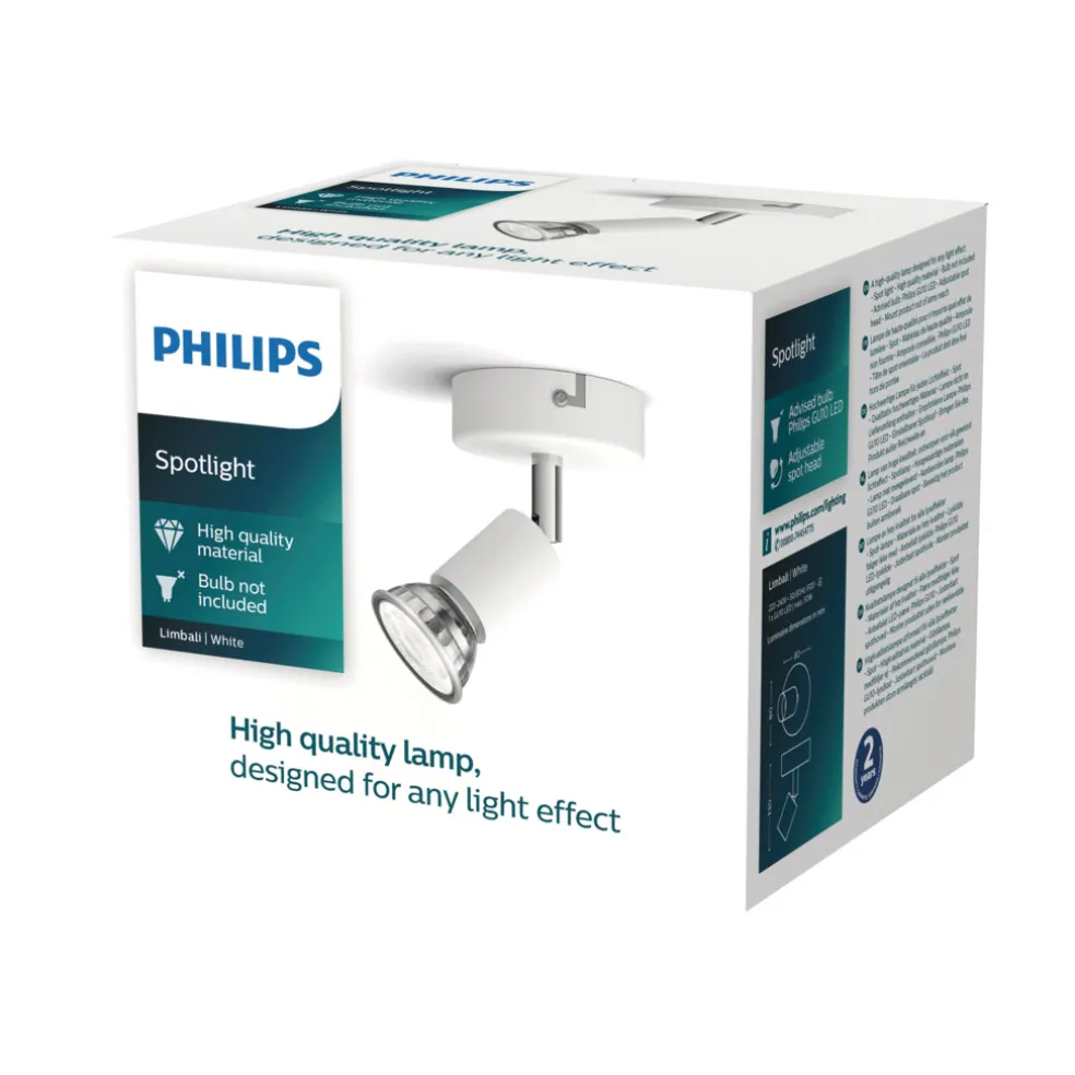 Spotlight Limbali Vit Philips