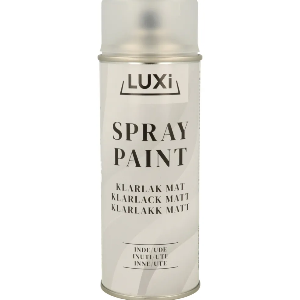 Sprayfärg Klarlack Matt 400 ml Luxi