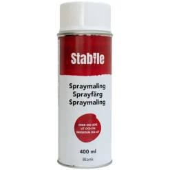 Sprayfärg Vit Blank 400 ml Stabile