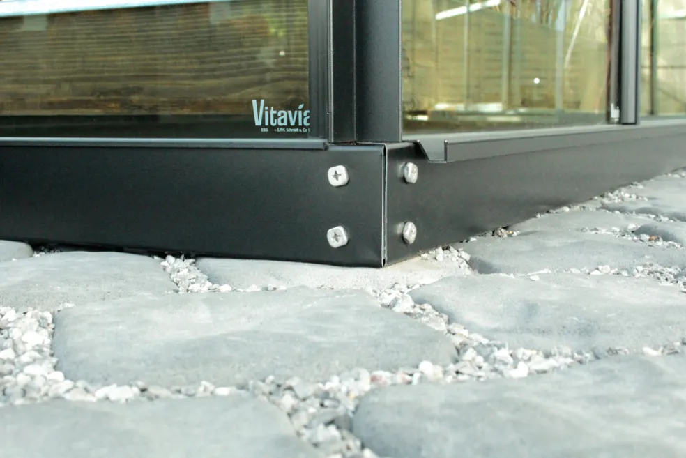 Stålsockel 11500 Svart 11,5 m² Vitavia