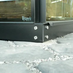 Stålsockel 9900 Svart 9,9 m² Vitavia