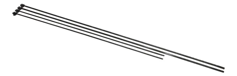 Stängselstolpe Svart Ø8 mm x 110 cm