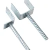 Stolphållare U-formad 98 x 60 mm