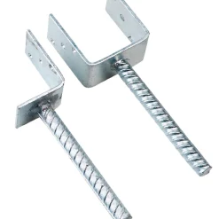 Stolphållare U-formad 98 x 60 mm