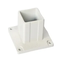 Stolpsko Vit 120 x 120 mm Steel Design