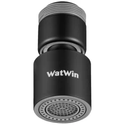 Strålsamlare m/kulled M22/M24 Svart WatWin