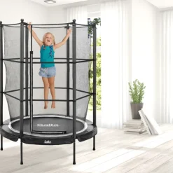 Studsmatta Junior Svart Ø140 cm Salta