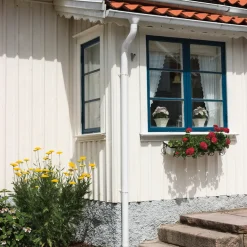 Stuprör 90 x 2500 mm Vit