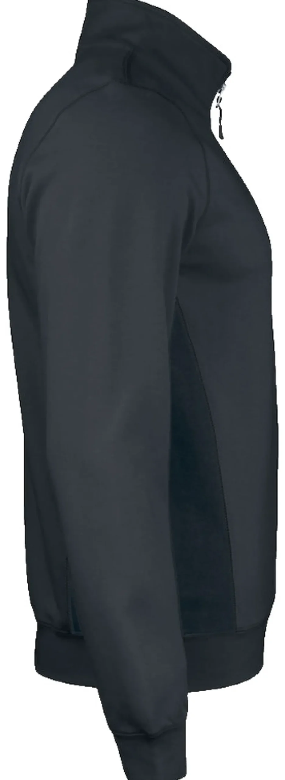 Sweatshirt 1/2 Zip Svart