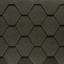 Takshingel Svart 3 m² Tecca
