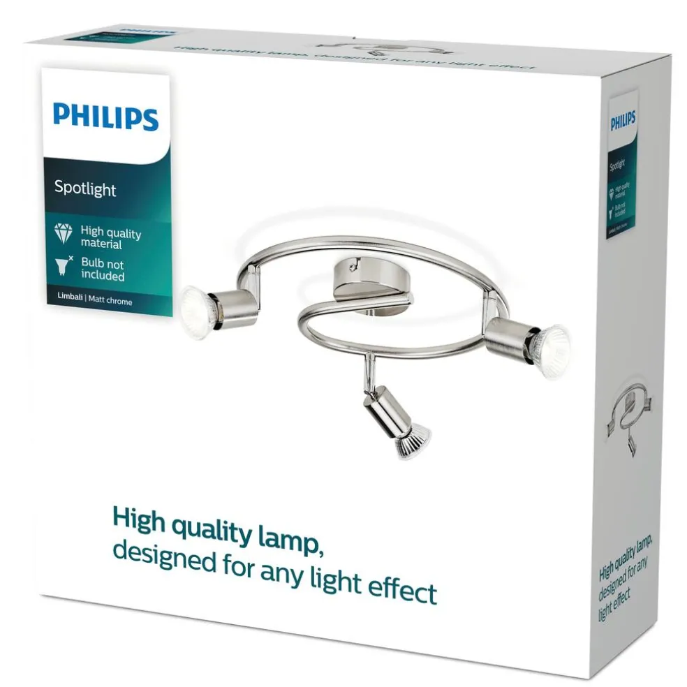 Takspotlight Limbali Spiral 3 spots Philips