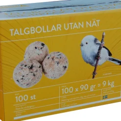 Talgbollar Utan nät 100-pack Rölunda
