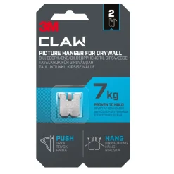 Tavelkrok 3M Claw 7 kg 2-pack