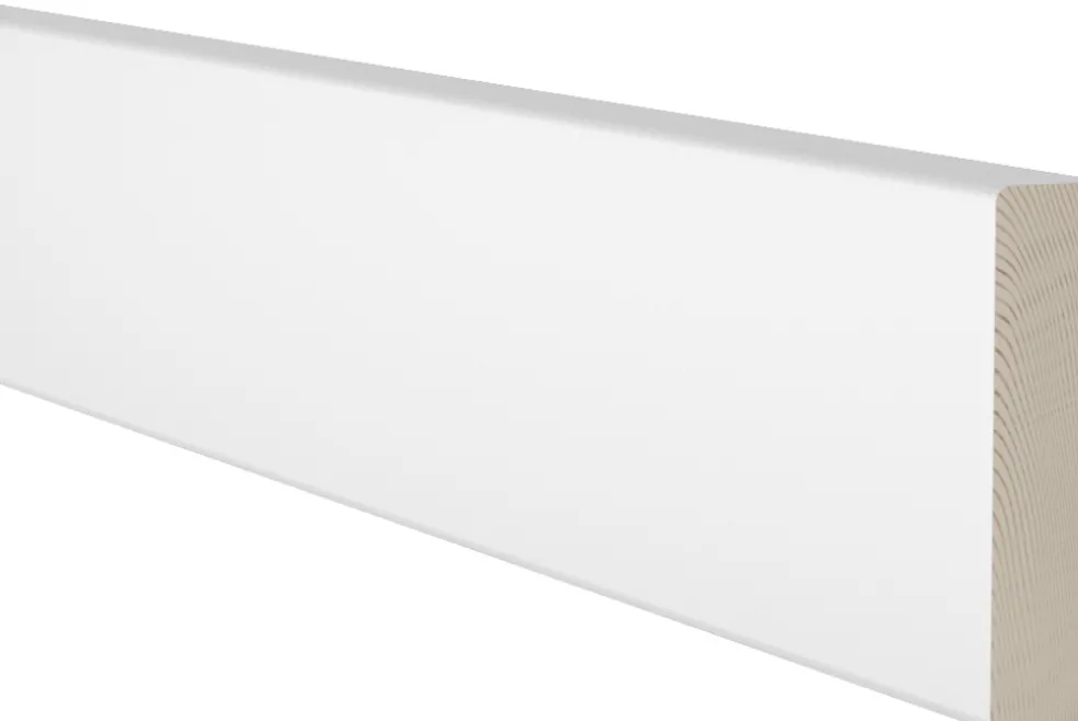 Täckbräda Furu Vit 21 x 95 mm - 2,2 m EHL Prolist