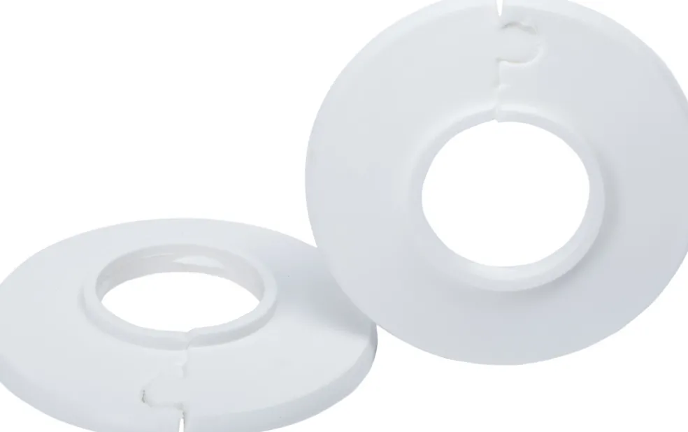 Täckbricka Vit Ø22 mm 2-pack Gelia