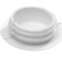 Täcklock Vit 14 mm 12-pack Heco