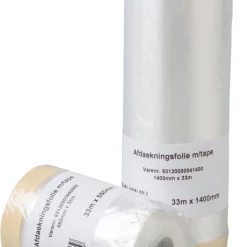 Täckplast m/tejp 55 cm x 33 m Luxi