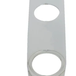 Täckskylt 60 x 215 mm Krom
