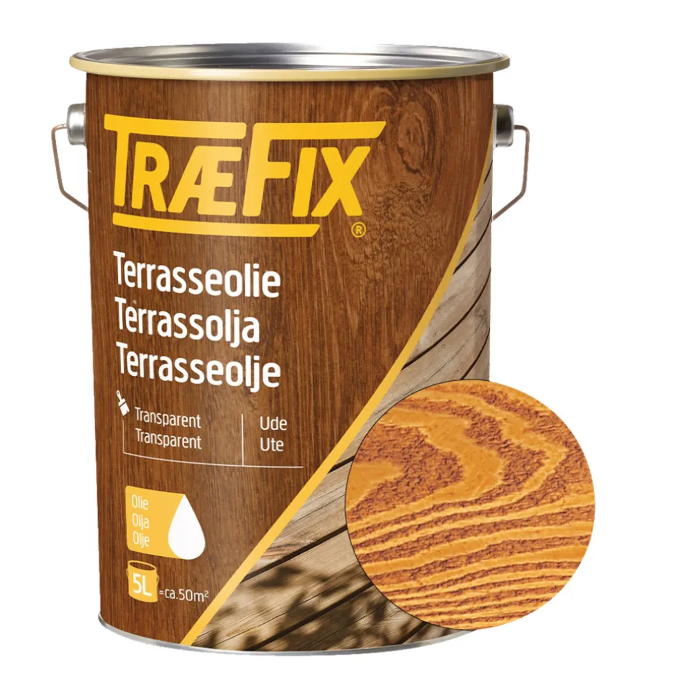 Terrassolja Furu 5 L Træfix