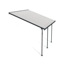 Terrasstak Feria 4 x 4,2 m Antracit Canopia by Palram
