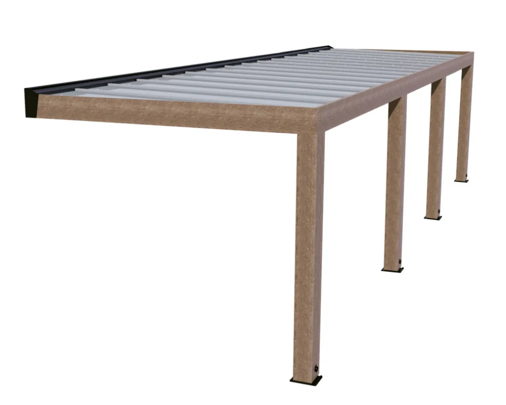 Terrasstak Helsinki Cederträ 990 x 300 cm Canopia by Palram