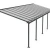 Terrasstak Olympia 25,3 m² Antracit Canopia by Palram