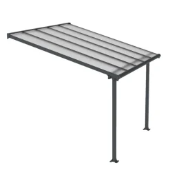 Terrasstak Olympia 9 m² Antracit Canopia by Palram