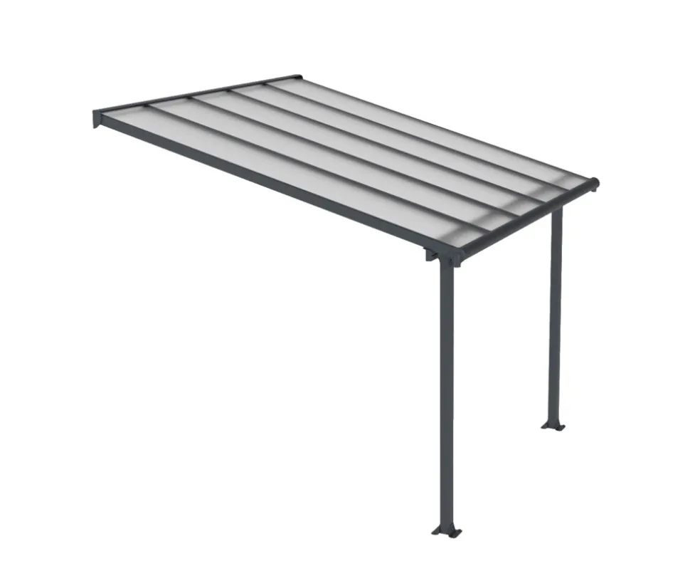 Terrasstak Olympia 9 m² Antracit Canopia by Palram