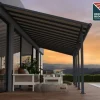 Terrasstak Olympia 28,8 m² Antracit Canopia by Palram