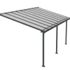 Terrasstak Olympia 16,1 m² Antracit Canopia by Palram
