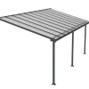 Terrasstak Olympia 18,2 m² Antracit Canopia by Palram