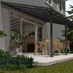 Terrasstak Olympia 18,2 m² Antracit Canopia by Palram