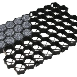 Terrängarmering Svart 600 x 400 x 40 mm 4-pack