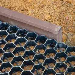 Terrängarmering Svart 600 x 400 x 40 mm 4-pack