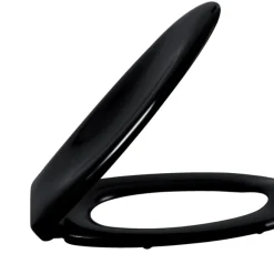 Toalettsits Universal Svart Soft close REN