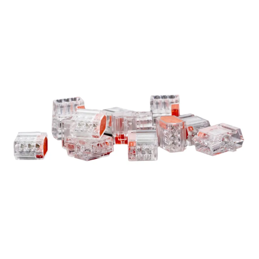Toppklämma 3-pol 25-pack