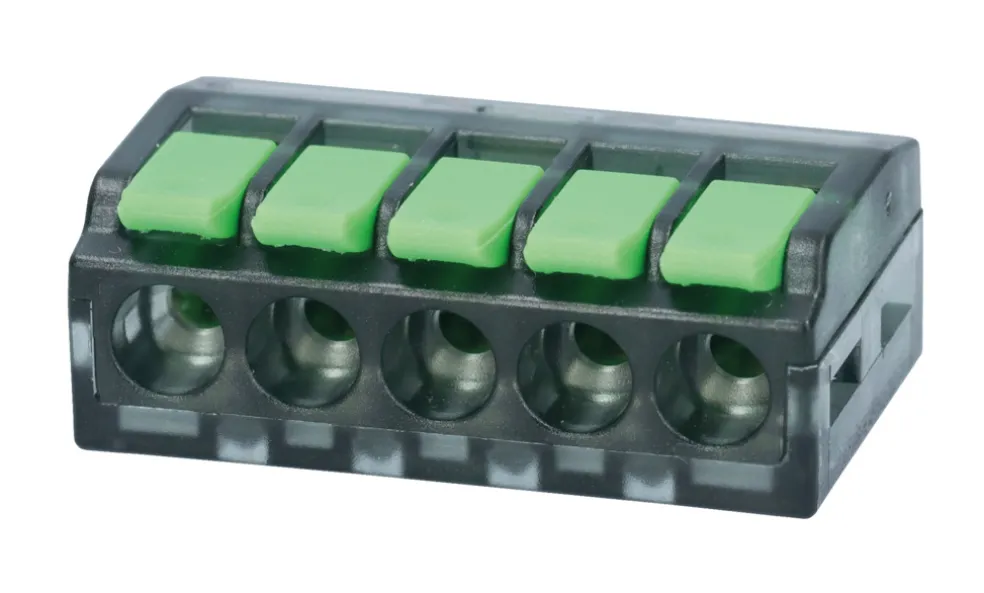 Toppklämma Öppningsbar 5-pol 3-pack