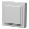 Toppkloss Furu Vit 75 x 75 x 28 mm 2-pack EHL Prolist