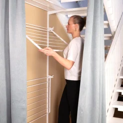 Torkställning Nedfällbar Vit 90 cm Elfa