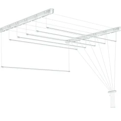 Torkställning Takhängd 120 x 51 cm - 7,2 m