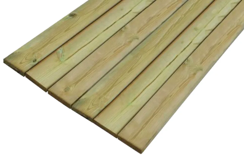 Trall Impregnerad 22 x 95 mm - 5,4 m Södra Wood