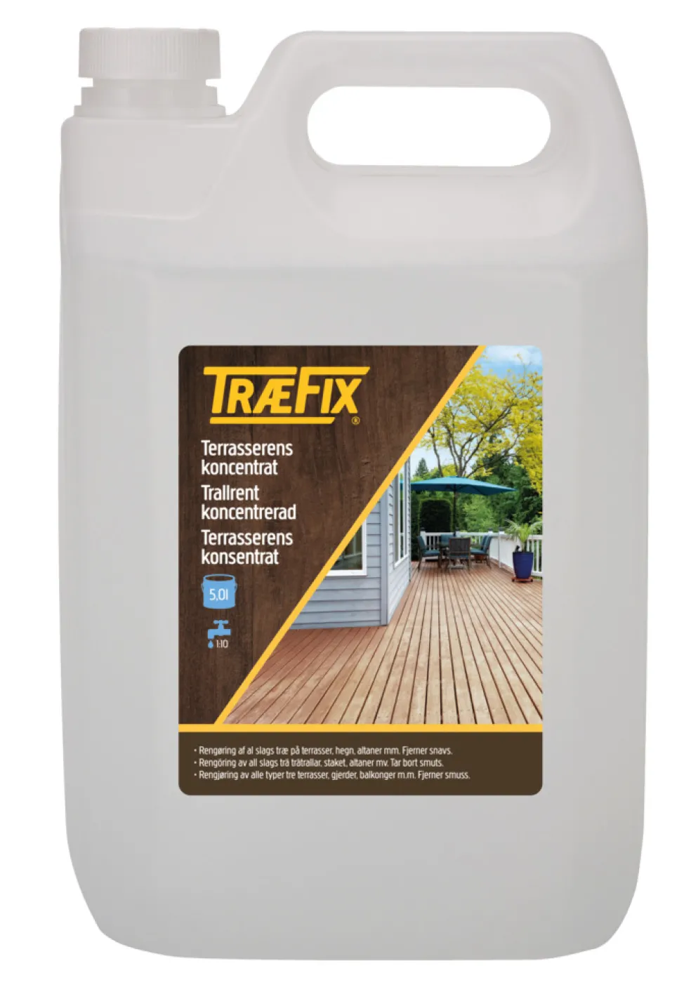 Trallrent 5 L Træfix