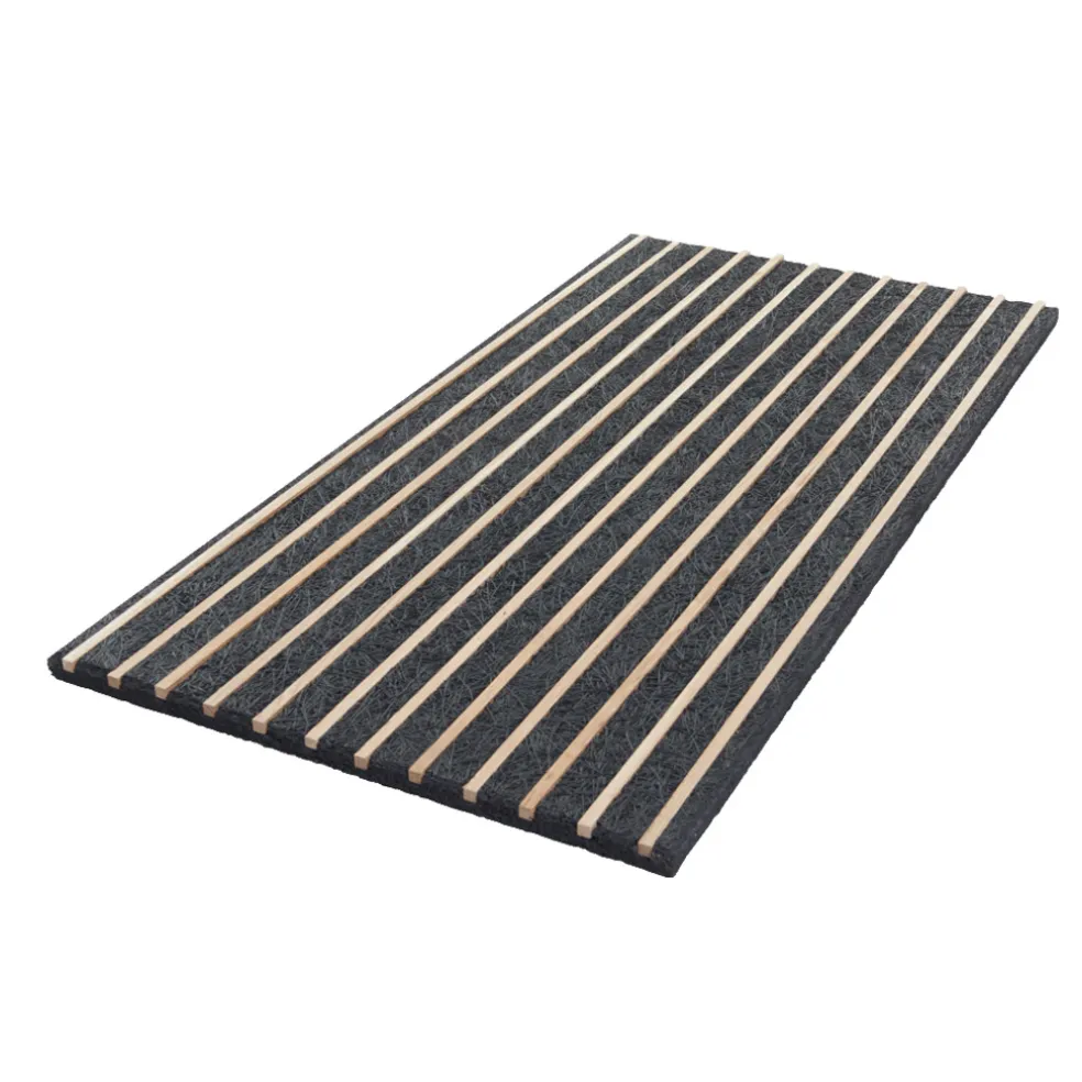 Träbetong Barcode Svart 25 x 600 x 1200 mm Fibrotech