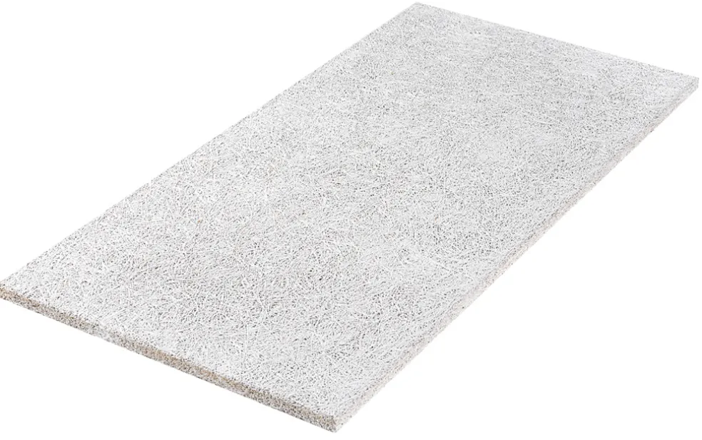 Träbetong MULTIFIN Vit 25 x 600 x 1200 mm Fibrotech