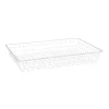 Trådback t/utdragsram Vit 60 x 40 x 8 cm Elfa