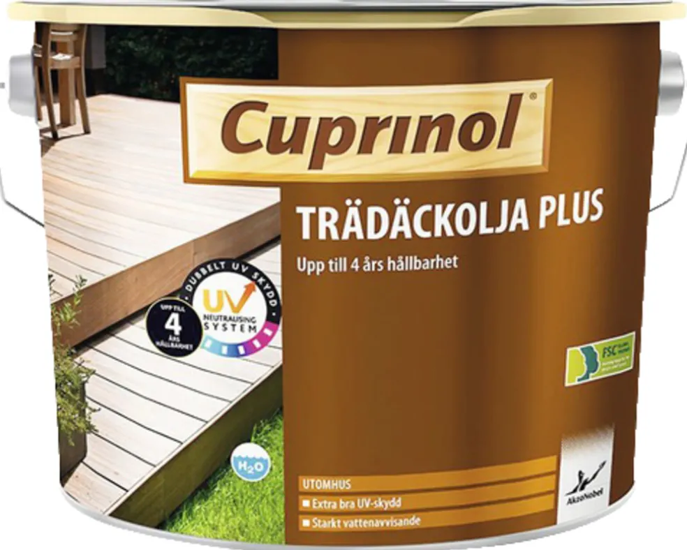 Trädäcksolja Plus 4,65 L Cuprinol