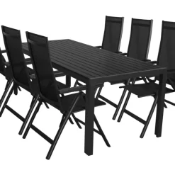Trädgårdsbord Havanna 205 x 90 cm Sunlife