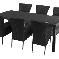 Trädgårdsbord Havanna 205 x 90 cm Sunlife