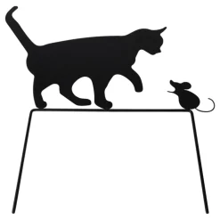 Trädgårdsdekoration Katt 38 x 44 cm